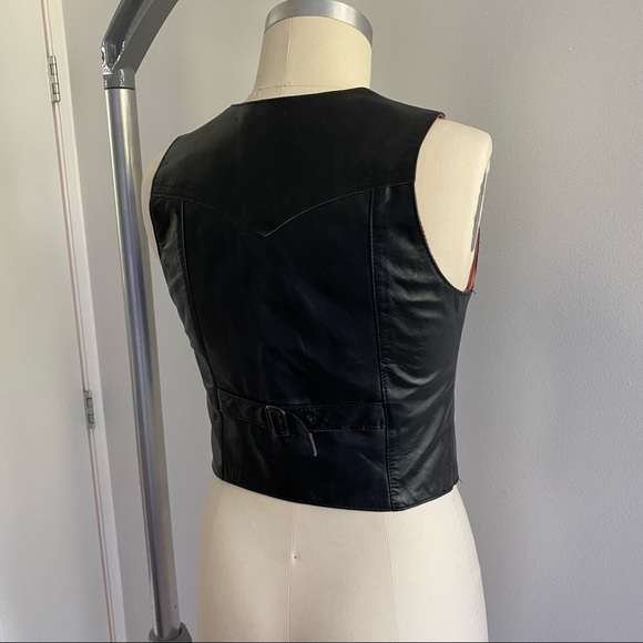 Vintage leather vest - Picture 2 of 11